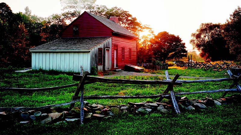 Joseph and Emma Smith home, Priesthood Restoration Site, Susquehanna County, Pennsylvania. 