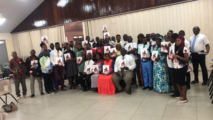Members of the Bo Sierra Leone East Stake participate in the Strengthening Marriage course in 2025. 