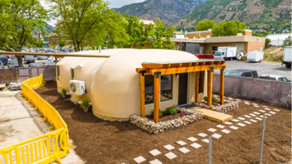 The Triple Dome Home on BYU campus. 