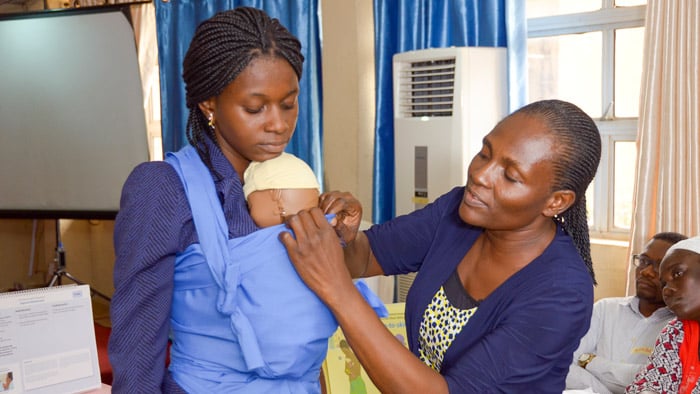 LDS Charities neonatal training in Africa