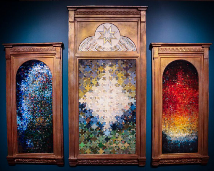 The Museum of Art added the beautiful work Again, Glorified to its permanent collection.