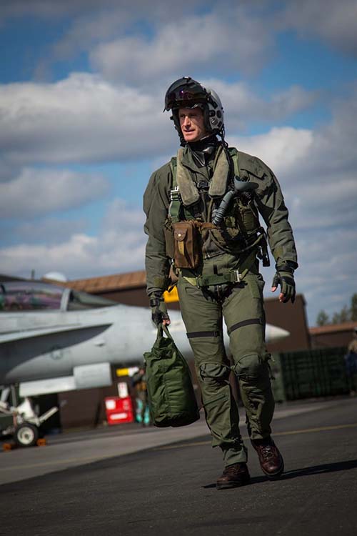 U.S. Marine Major and fighter pilot Christopher Melling is now a student at BYU Law School.