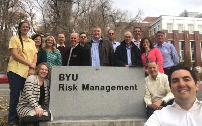 BYU Human Risk Management group photo