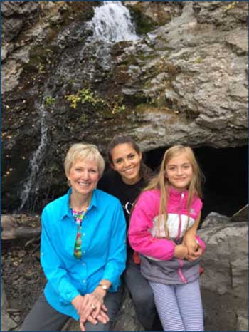 While hiking on a popular trail in Utah with her daughter, they met and shared time with General Relief Society President Jean B. Bingham.