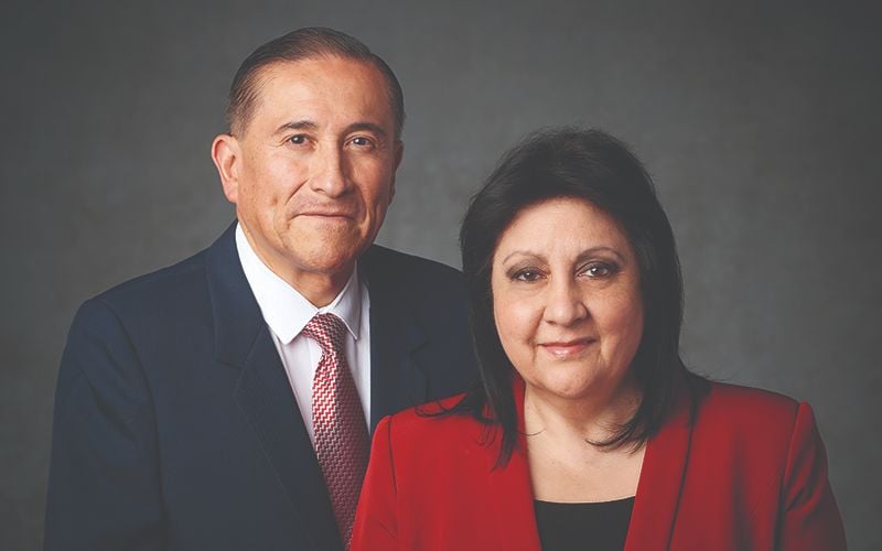 Photo of Elder Juan A. Uceda and his wife, Maria.