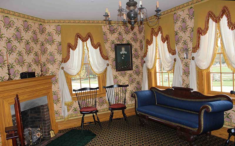 picture of room inside Nauvoo home